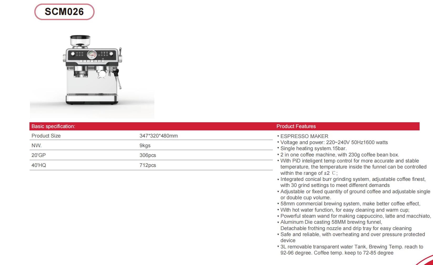 Sunsong Coffee Machine catalog_14