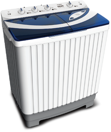 TWIN TUB WASHING MACHINE Series B02 series 8.0/9.0/10.0/12.0kg Double Water Inlet Plastic Cover