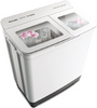 TWIN TUB WASHING MACHINE Series G05S Series 10.0/12.0kg Stainless Steel Drum Glass Cover