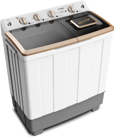 TWIN TUB WASHING MACHINE Series E03 Series 8.0/9.0/10.0/12.0/13.0/15.0kg Plastic Cover