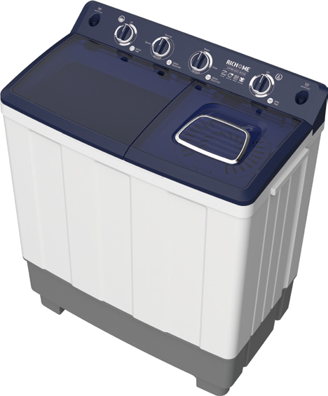TWIN TUB WASHING MACHINE Series E02 series 6.5/8.0/10.0/12.0kg Plastic Cover